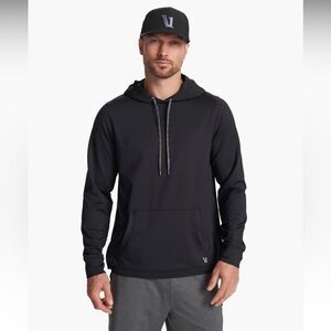Vuori Sunday Element Hoodie in Black Size Medium